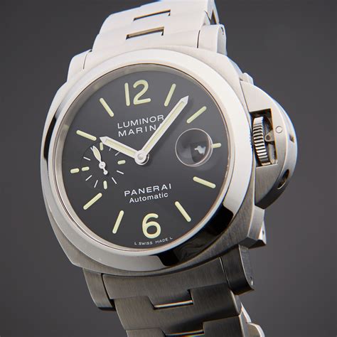 used panerai luminor marina|pre owned panerai luminor marina.